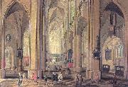 Interior of the Cathedral at Antwerp Neeffs, Peter the Elder
